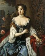 Willem Wissing Willem Wissing. Mary Stuart wife of William III, prince of Orange. oil painting on canvas